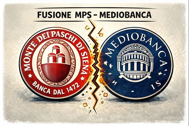 Mps-Mediobanca, la resa dei conti passa dal concambio